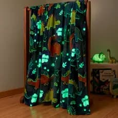 Manta Brilha No Escuro Para Meninas e Meninos Cama Casal - OFERTA