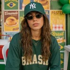 Boné Cores NY Unissex Aba Curva Premium Ajustável Bordado Casual Masculino Feminino