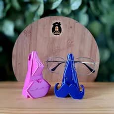 Suporte Porta Óculos | Kit Masculino e Feminina | Plástico Biodegradável | Porta Caneta