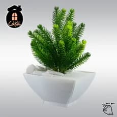 Vaso Plantador Oriental | Cachepot e Furo Drenagem | para Planta Natural e Artificial