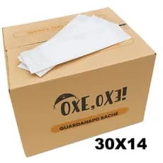 Guardanapo Sachê de Papel Embalado Dimensões 30x14 Quantidade 250 500 1000 Unidades