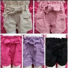 short infantil menina tecido linho bermuda infantil menina no tamanho 4 6 8 10 anos roupas menina
