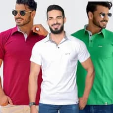 Camisa Polo Masculina Casual Homem Blusa Premium