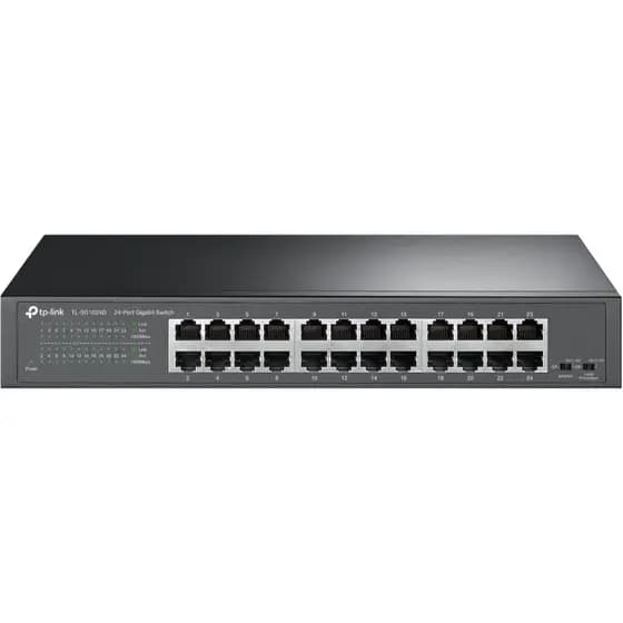 Switch Gigabit de Mesa ou Rack TP-Link TL-SG1024D de 24 Portas