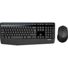Combo Teclado E Mouse Sem Fio Logitech Mk345 Layout Abnt2 Conexão USB Pilhas Inclusas