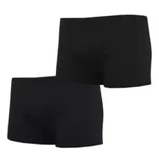 Sunga boxer roupa de banho 36 a 52 verão boxe forrada Preta plus size box Adulto Juvenil com ajuste short cordão