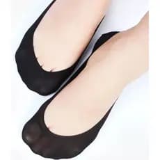 6/12 pares Meia Sapatilha Invisível  FINA  ANTIDERRAPANTE  N 33 ao 39 feminina masculina elegancia