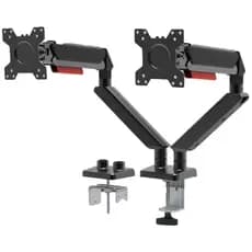 Suporte de Monitor Braço Duplo Amvox ASM 016A 17" A 32" Padrão VESA