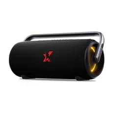 Caixa de Som Amvox Boombox ACA 310 BoomVox Ronaldinho Black 310W Até 12h bateria Bluetooth a Prova D’água