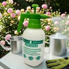Pulverizador Manual de Pressão 1,5L Verde – Jardim, Plantas e Limpeza