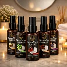 Bloqueador de Odores Sanitário Spray 60ml | Lavanda, Vanilla, Citrus, Cereja e Avelã, Especiarias