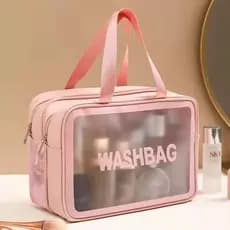Nécessaire bolsa Organizadora Compacta com Alça viagem maquiagem Resistente Multiuso Sortida
