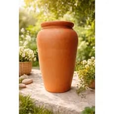 Vaso de barro urna 46cm