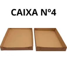 20 CAIXAS PARDA, P/ DOCES E SALGADOS (40X28X6) Nº 4