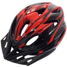 Capacete Com Sinalizador Led Ciclismo Bike Mtb Bicicleta