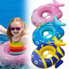 Boia Bote Fraldinha Peixinho Inflável Infantil Bebê Piscina 0645