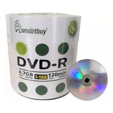 25 Unidades DVD-R Smartbuy - 4,7 GB - 16x - Com Logo