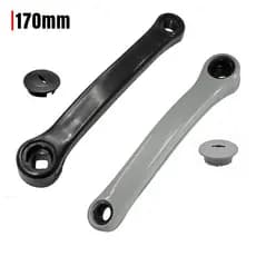 Braço Pedivela Esquerdo 170mm Ponta Quadrada Bike Passeio