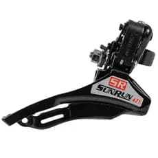 Câmbio Dianteiro Bicicleta Sunrun 31.8mm Top Pull Oven Reduzido para MTB