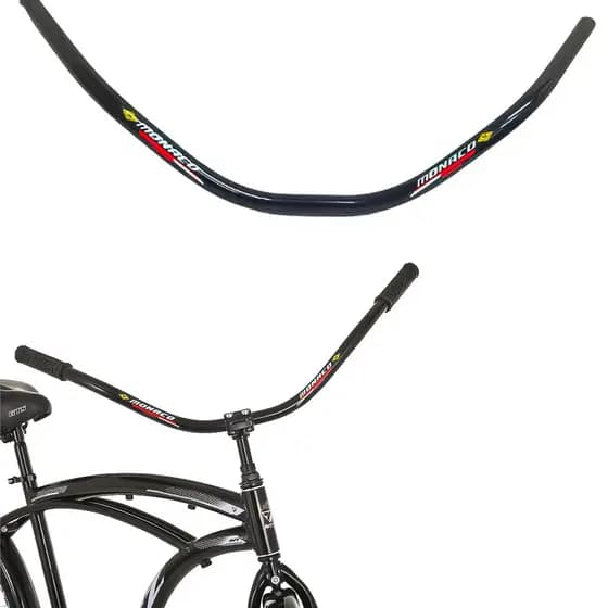 Guidão Beach Monaco Bike Caiçara Alumínio Conforto Praiana Retro