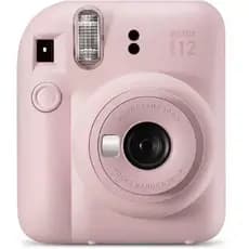 câmera polaroid instax rosa + capa