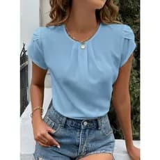 BLUSA FEMININA TRANSPASSADA VARIAS CORES