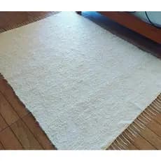 Tapete Tear Felpudo Artesanal Algodão  Sala/Quarto Rustico 2,0x1,4 M