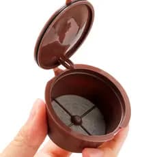 5 Cápsula Café Reutilizável Dolce Gusto Recarregável Refrescante Efectivo Promoção