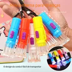 48/72/96 Pcs Mini Lanterna Iluminação Noturna Led Portátil Iluminação Ferramenta Promoção