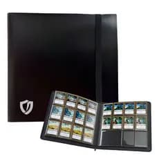 Álbum 4x3 Fichário para Cartas Pokémon Magic Yu-Gi-Oh Central - Preto