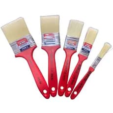 Pincel Trincha Atlas A315 Plumatek Pintura Látex Kit 5 Pçs