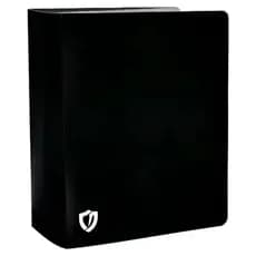 Fichário Central Album 1x1 Preto  Pocket P/ Cartas