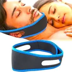Faixa Anti Ronco E Apneia Do Sono Cinta Mantem Boca Fechada