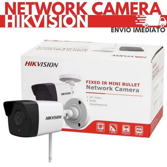 Câmera de Rede Hikvision Wifi / 2MP 1080p Full HD / IP66 / DS-2CV1021G0-IDW1 Network Camera
