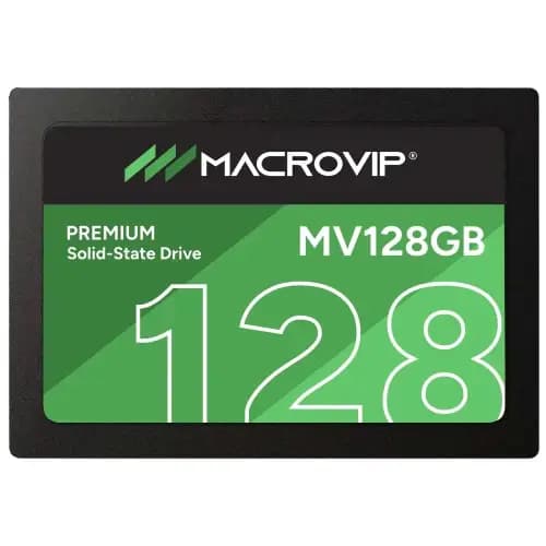 Ssd 128Gb Macrovip MV128GB 2.5'' SATA III 6Gb/s Leitura 520MB/s e Gravação 450MB/s