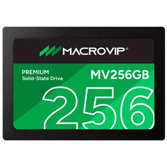 Ssd 256Gb Macrovip MV256GB 2.5'' SATA III 6Gb/s Leitura 520MB/s e Gravação 450MB/s