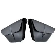 Alforge Couro Legitimo Intruder 125 E 250 Chopper Road Par