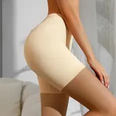 Calcinha Shorts Bermuda Sem Costura Laser Invisivel Anagua - Segunda Pele - Usar por baixo de roupas claras e vestidos