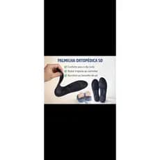 Palmilha Ortopédica 5D-Ergonômica-Alivio Dor no Pé-coluna e Calcanhar  (Tamanhos 35–45)