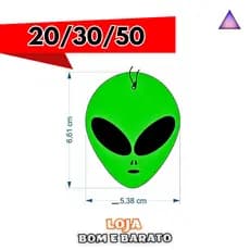 Kit 20/30/50 Unidades Cheirinho para Carro Aromatizante Extraterrestre Essência para Ambiete - Bom e Barato