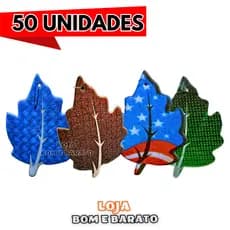 Kit 50 Cheirinhos Aromatizantes para Carro, Folhinha de Cheiro para Ambiente - Bom e barato