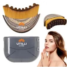 Nova Escova de Drenagem Linfática Facial, Massageador Facial de Contorno, Ergonômico para Contato Preciso com a Pele e