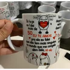 Caneca personalizada - Eu te seguro - Panda