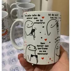 Caneca personalizada Foi pela tela do celular