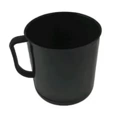 Caneca plástica 500 ml preto