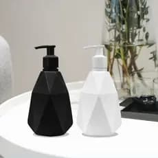 Porta Sabonete Líquido 500ml Diamante com Pump Trava