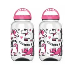 Kit 2 Pote Porta Ração Cachorro Pet 3,6 Litros Com Alça
