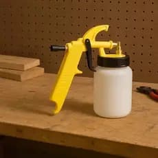 Pistola Pintura Ar Compressor Pulverizador Tinta Parede Ferramenta Oficina