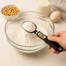 Colher Medidora Digital Balança Precisão Pesagem Alimentos Grãos Líquidos Receita