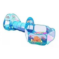 Crianças Ocean Polka Dot Play Tent Doraemon Tenda Lata De Bola De Basquetebol Para Bebês De Interior